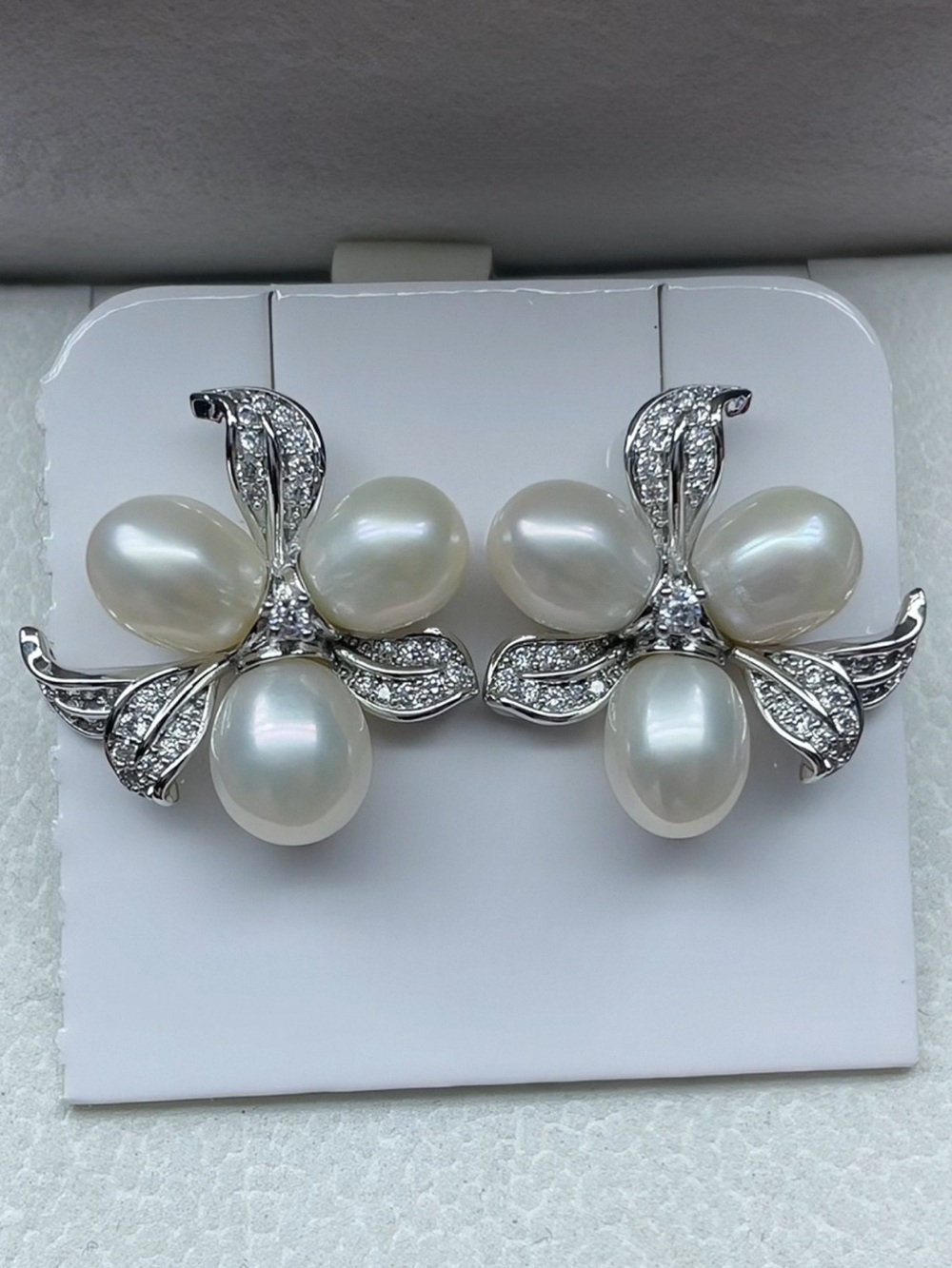 Genuine Freshwater Pearl Earrings